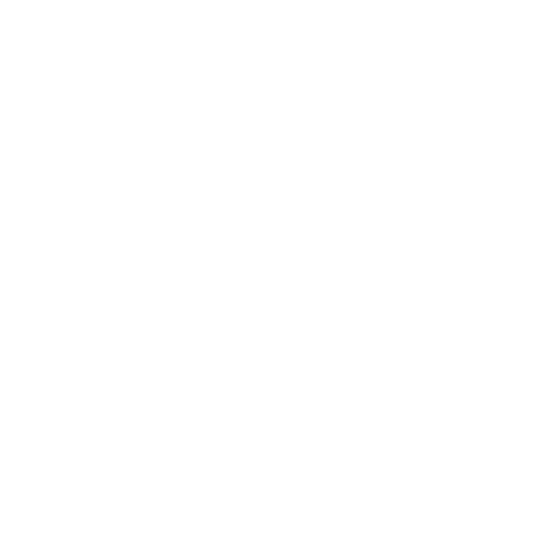 Minimal line art icon of a woman taking part in a yoga class